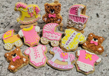 Load image into Gallery viewer, Custom Sugar Cookie Baby Inspiration Pictures