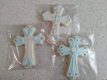 Load image into Gallery viewer, Decorated Cookies- Cross Cookies