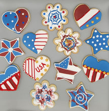 Load image into Gallery viewer, Decorated Cookies - Patriotic Set