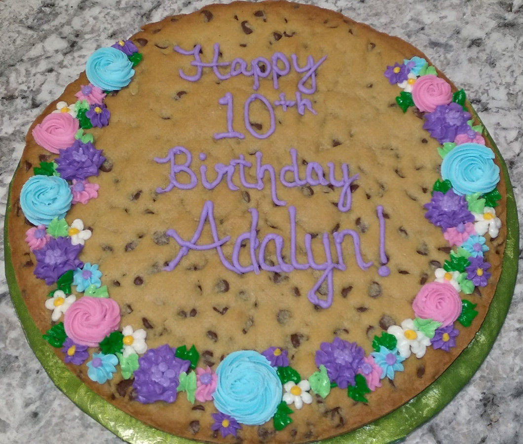 Cookie Cake - Flower Wreath