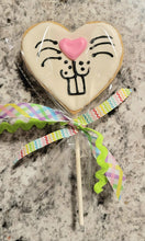 Load image into Gallery viewer, Bunny Face Cookie Pop - Decorated Cookies
